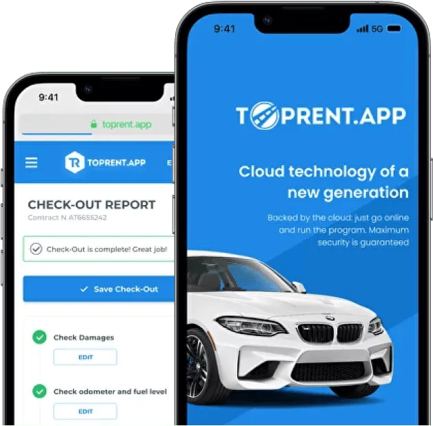 Toprentapp on mobile devices
