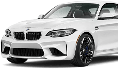 White car BMW