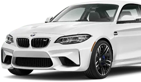White car BMW