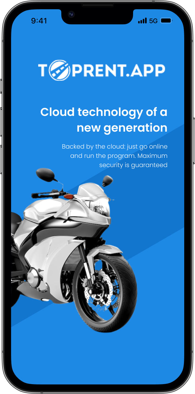 Cloud technology of a new generation for motorbikes