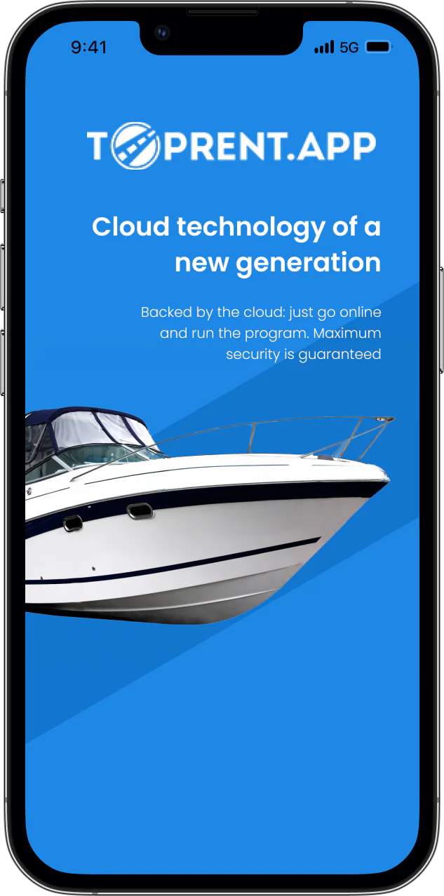 Cloud technology of a new generation for boats